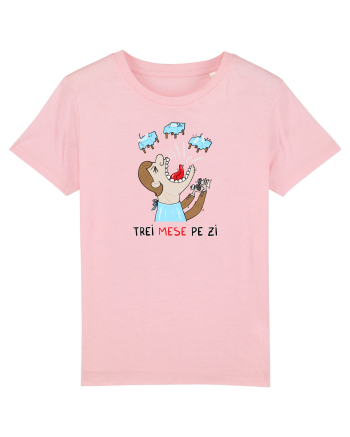 Trei mese pe zi Cotton Pink