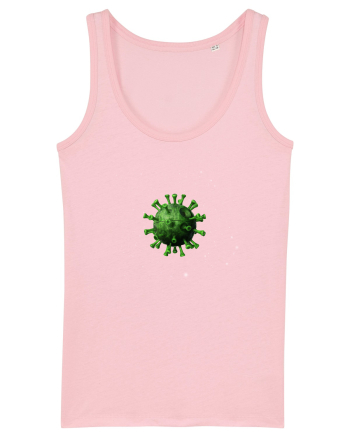 Fight Covid - Death Planet 03 green Cotton Pink