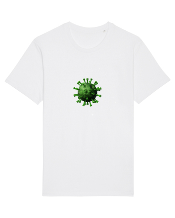 Fight Covid - Death Planet 03 green White