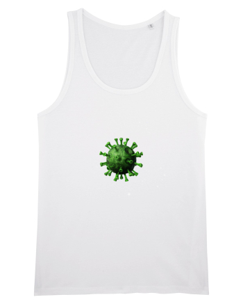 Fight Covid - Death Planet 03 green White