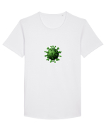 Fight Covid - Death Planet 03 green Tricou mânecă scurtă guler larg Bărbat Skater