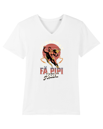 E timpul sa fii barbat, fă pipi așezat! Scoate bărbăția din tine. Sarcasm White