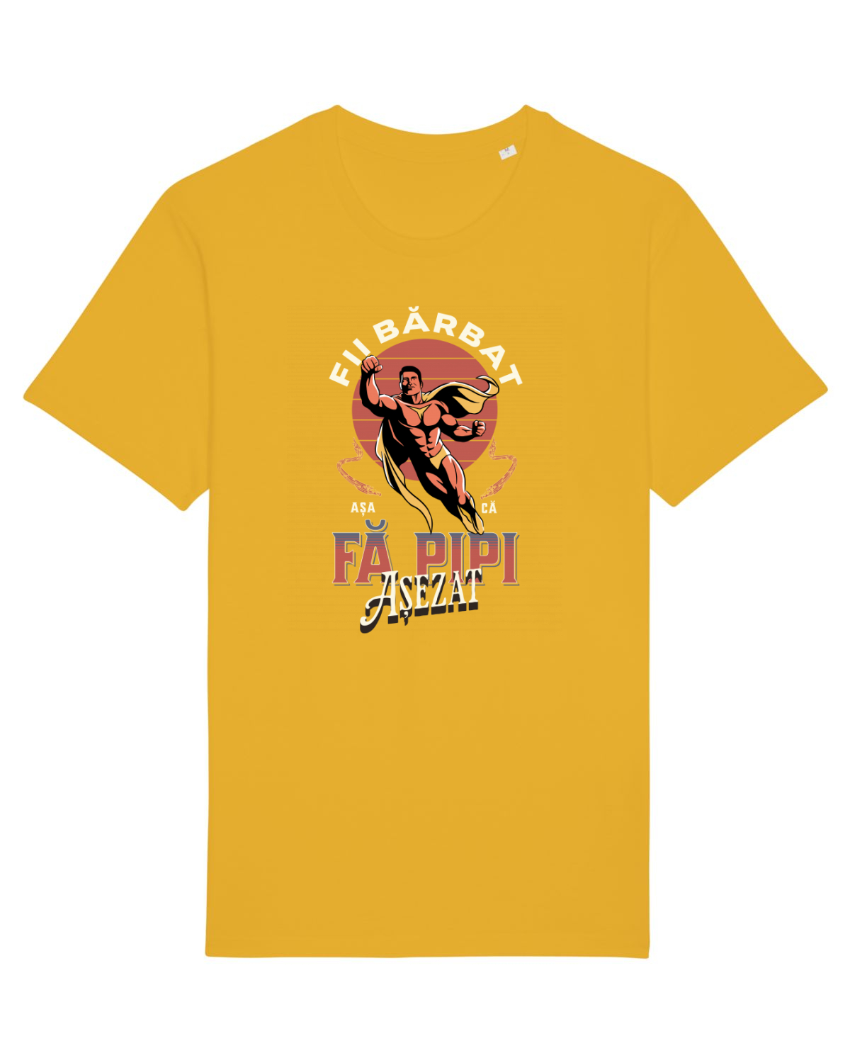 Tricou mânecă scurtă Unisex Rocker Spectra Yellow