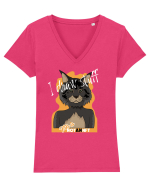 Not an NFT Tricou mânecă scurtă guler V Damă Evoker