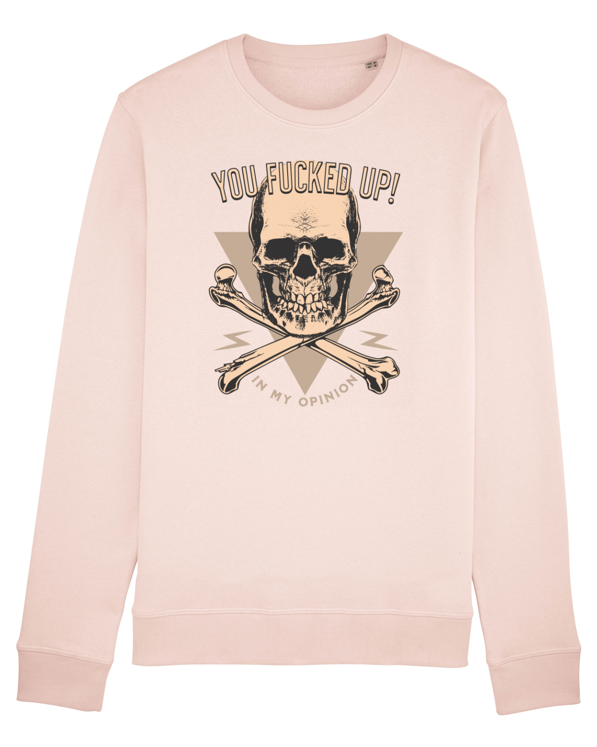 Bluză mânecă lungă Unisex Rise Candy Pink