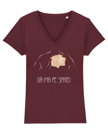 Dă-mă pe spate! Burgundy
