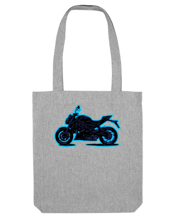 Street Motorcycle Neon Heather Grey