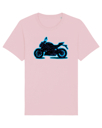 Street Motorcycle Neon Cotton Pink
