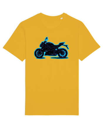 Street Motorcycle Neon Spectra Yellow