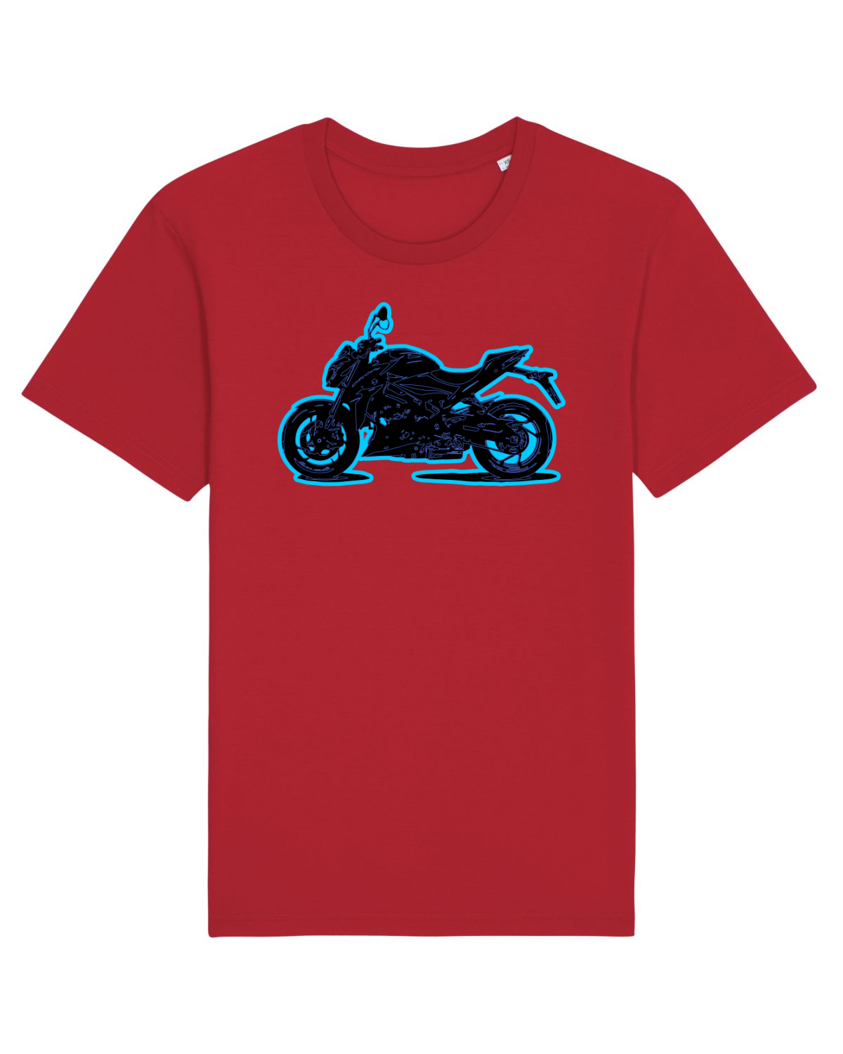 Tricou mânecă scurtă Unisex Rocker Red