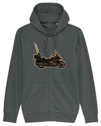 Motorcycle of gold Anthracite