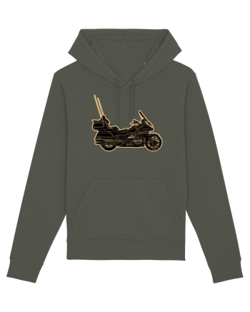 Motorcycle of gold Khaki
