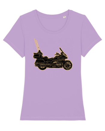 Motorcycle of gold Lavender Dawn