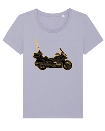 Motorcycle of gold Lavender