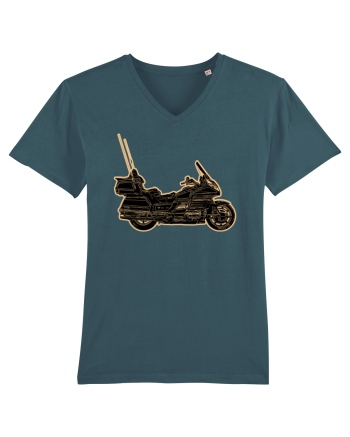 Motorcycle of gold Stargazer