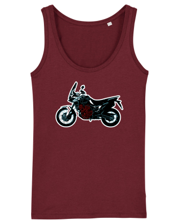 Adventure motorcycles are fun Africa Twin Burgundy