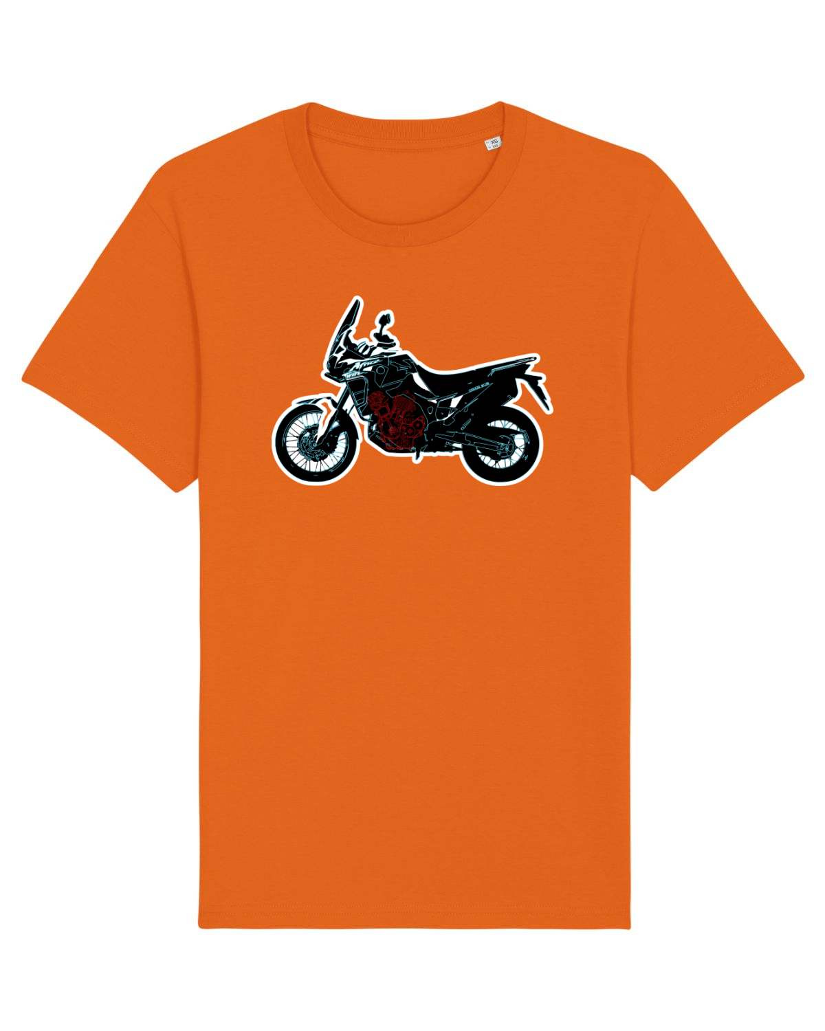 Tricou mânecă scurtă Unisex Rocker Bright Orange