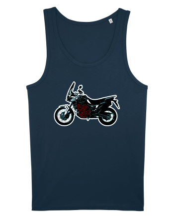 Adventure motorcycles are fun Africa Twin Navy