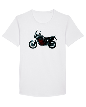 Adventure motorcycles are fun Africa Twin White
