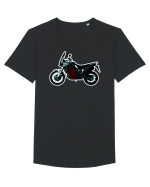 Adventure motorcycles are fun Africa Twin Tricou mânecă scurtă guler larg Bărbat Skater