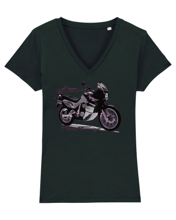Adventure motorcycles are fun Transalp 600 Black