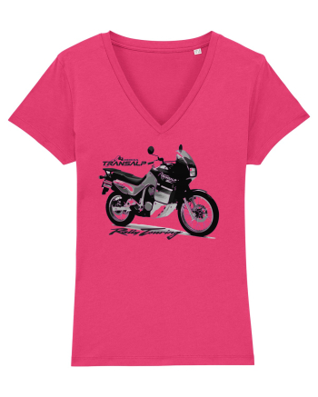 Adventure motorcycles are fun Transalp 600 Raspberry