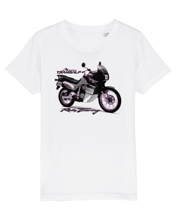 Adventure motorcycles are fun Transalp 600 White