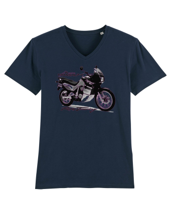 Adventure motorcycles are fun Transalp 600 French Navy