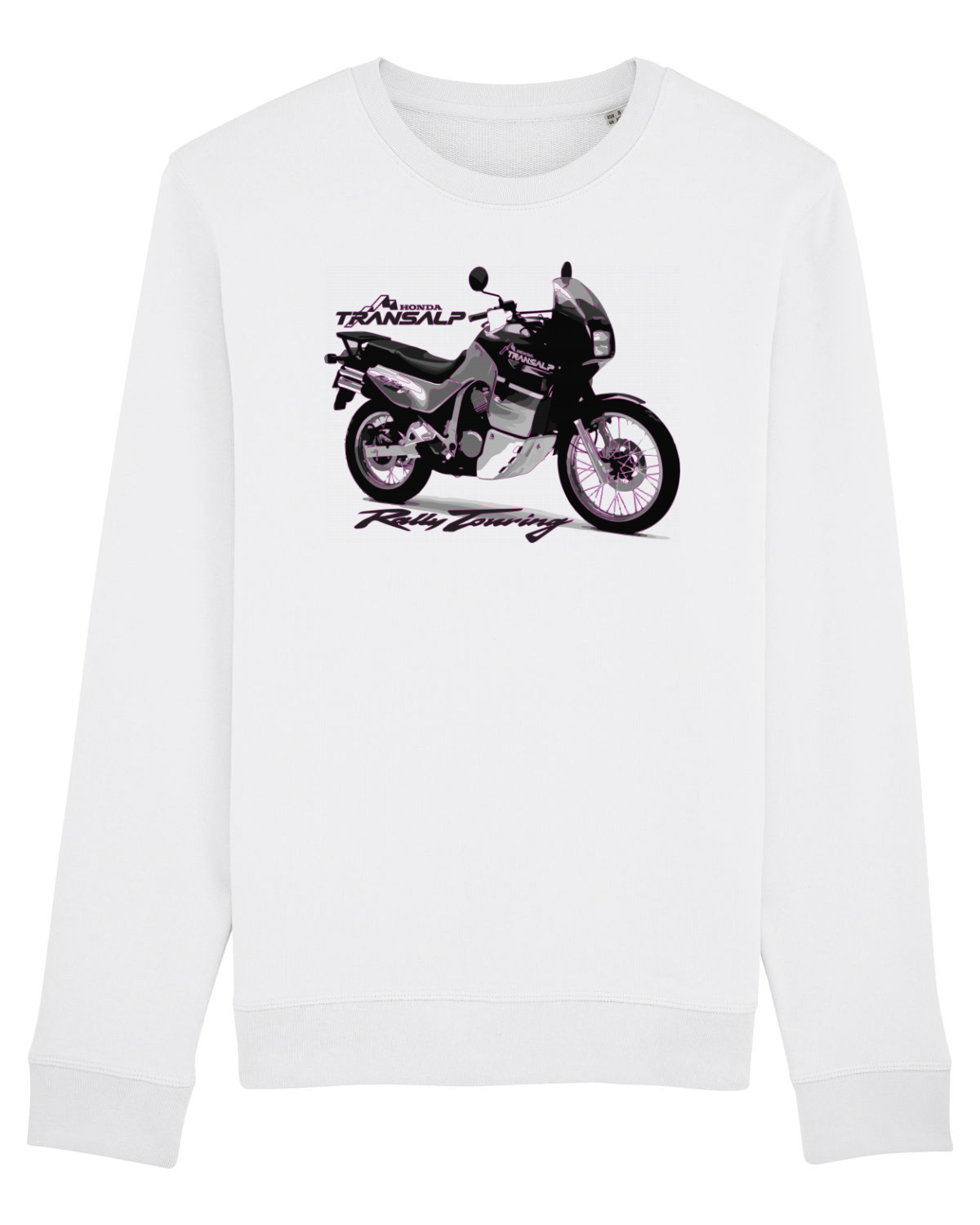 Bluză mânecă lungă Unisex Rise White