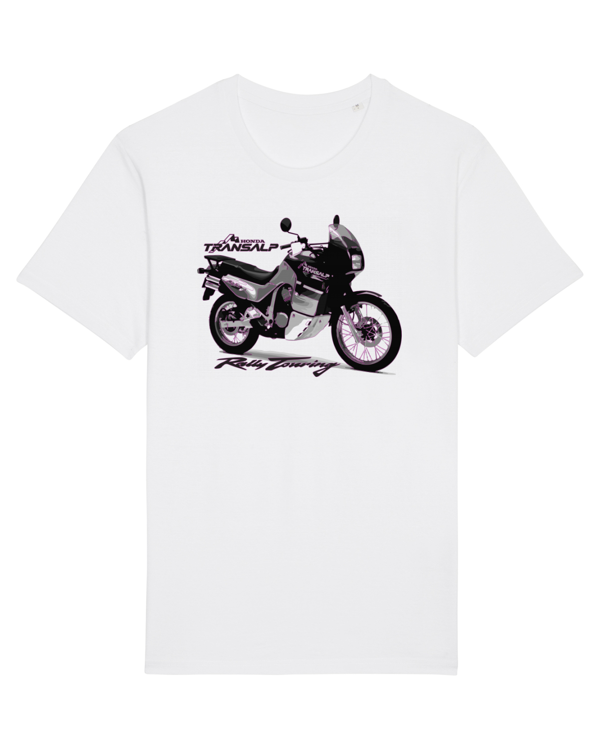 Tricou mânecă scurtă Unisex Rocker White