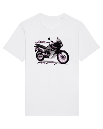 Adventure motorcycles are fun Transalp 600 White