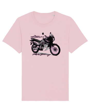 Adventure motorcycles are fun Transalp 600 Cotton Pink