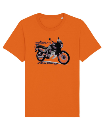 Adventure motorcycles are fun Transalp 600 Bright Orange