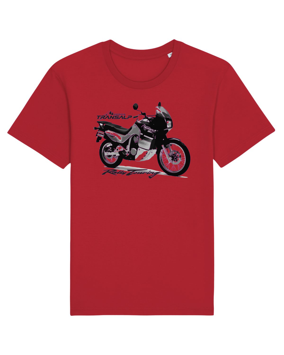 Tricou mânecă scurtă Unisex Rocker Red
