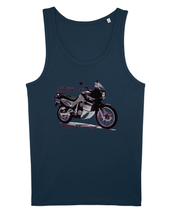 Adventure motorcycles are fun Transalp 600 Navy