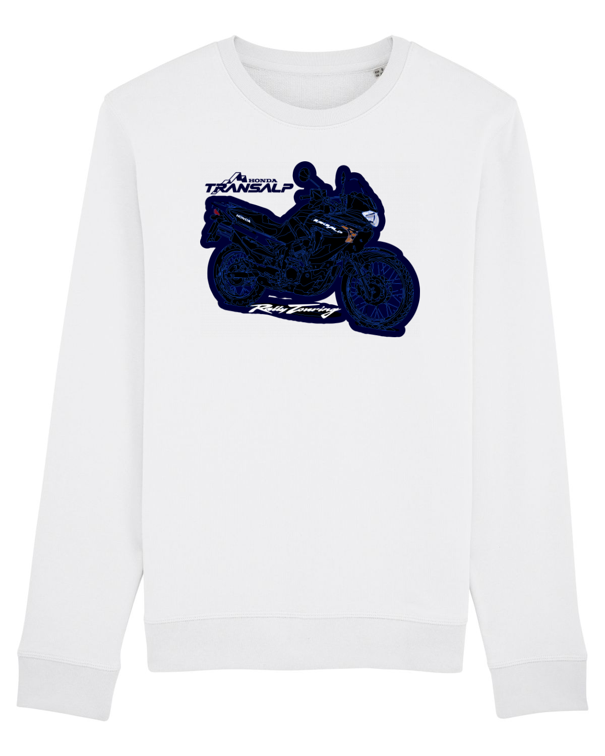Bluză mânecă lungă Unisex Rise White