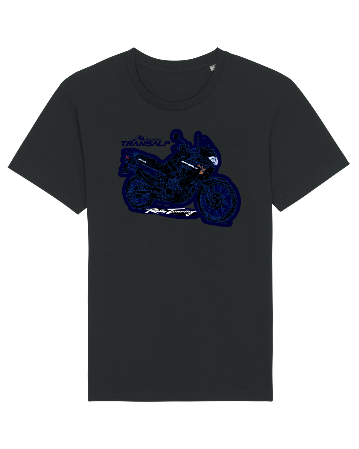 Tricou mânecă scurtă Unisex Rocker Black
