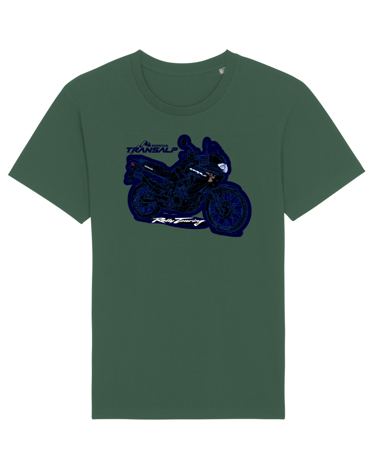 Tricou mânecă scurtă Unisex Rocker Bottle Green