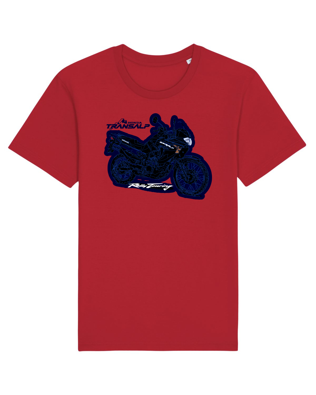 Tricou mânecă scurtă Unisex Rocker Red