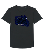 Adventure motorcycles are fun Transalp 650 Tricou mânecă scurtă guler larg Bărbat Skater