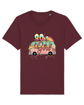 90's girl Burgundy
