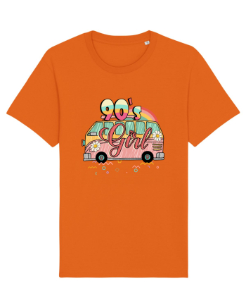 90's girl Bright Orange