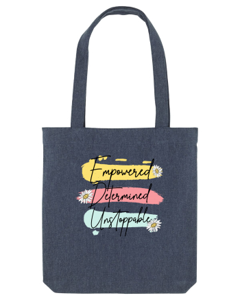 Empowered Determined Unstoppable Midnight Blue