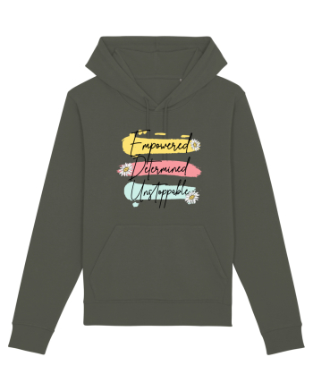 Empowered Determined Unstoppable Khaki
