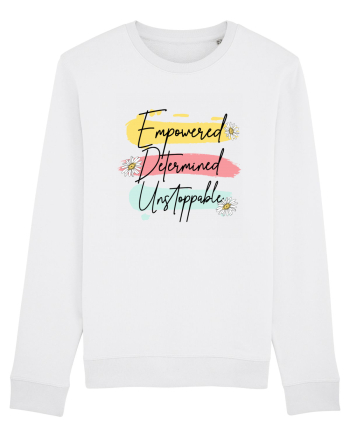 Empowered Determined Unstoppable White