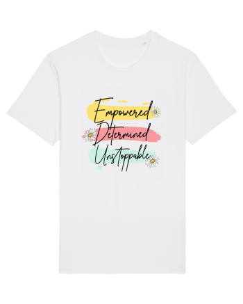 Empowered Determined Unstoppable White