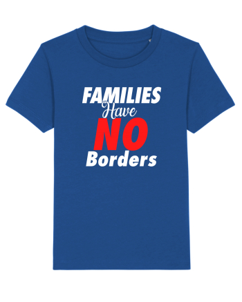 Families have no borders Majorelle Blue