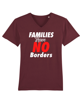 Families have no borders Burgundy