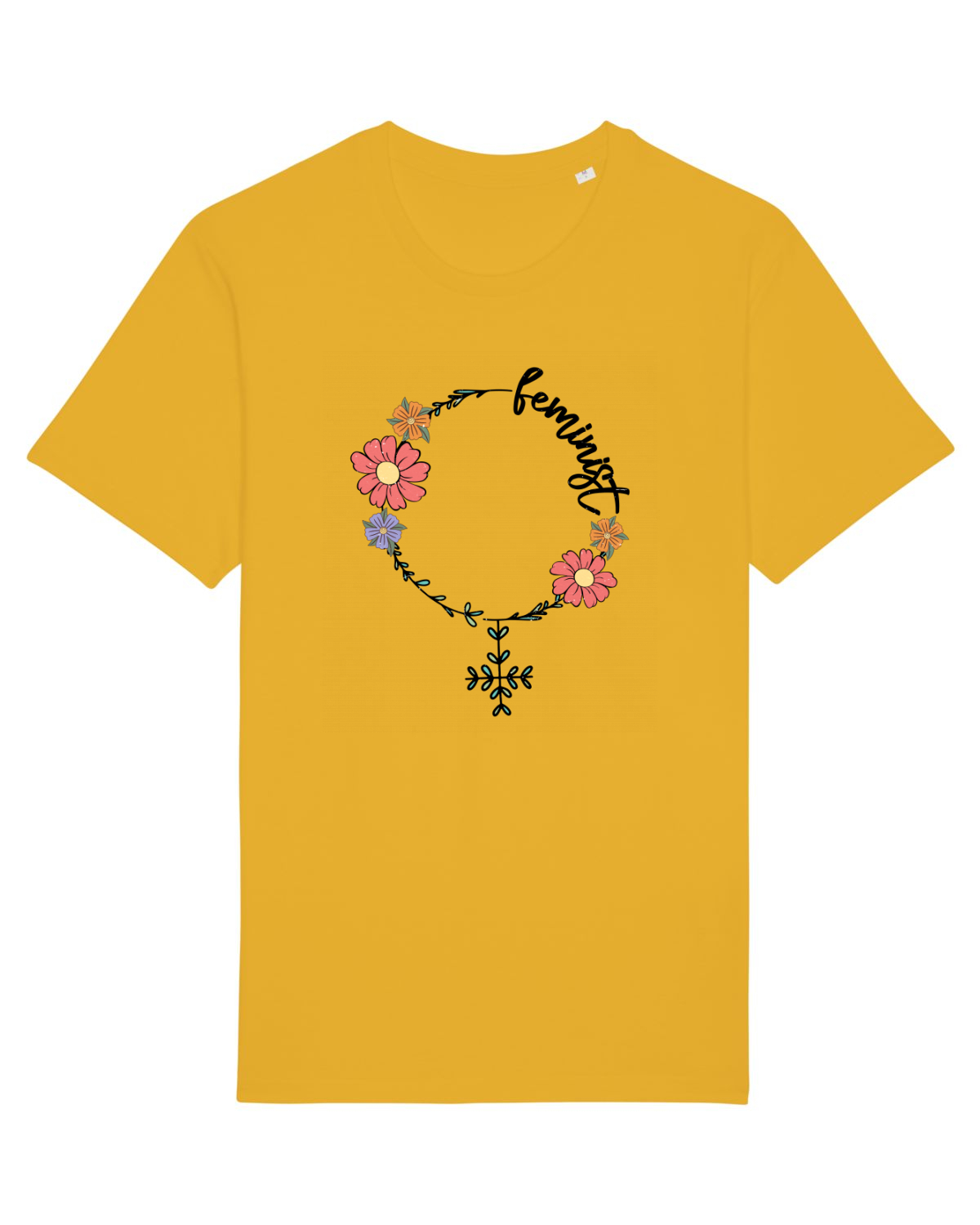 Tricou mânecă scurtă Unisex Rocker Spectra Yellow