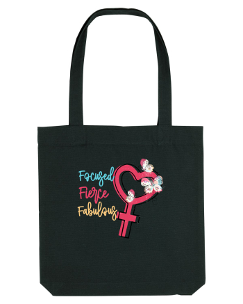 Focused Fierce Fabulous Black